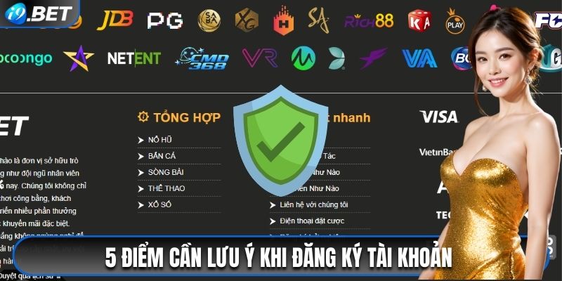 5 điểm cần lưu ý khi đăng ký tài khoản