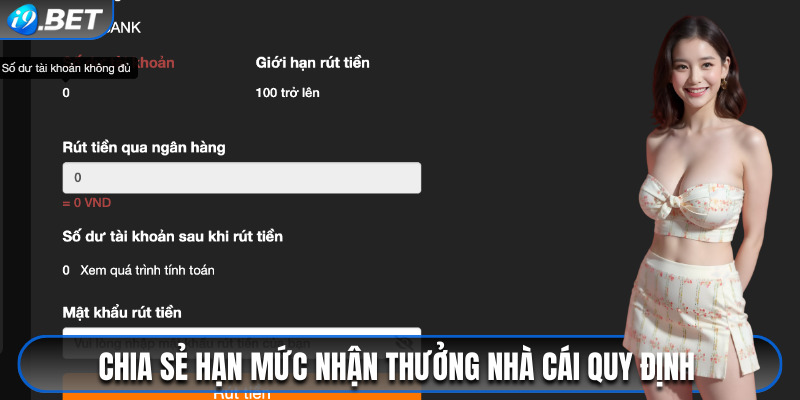 Chia sẻ hạn mức nhận thưởng nhà cái quy định