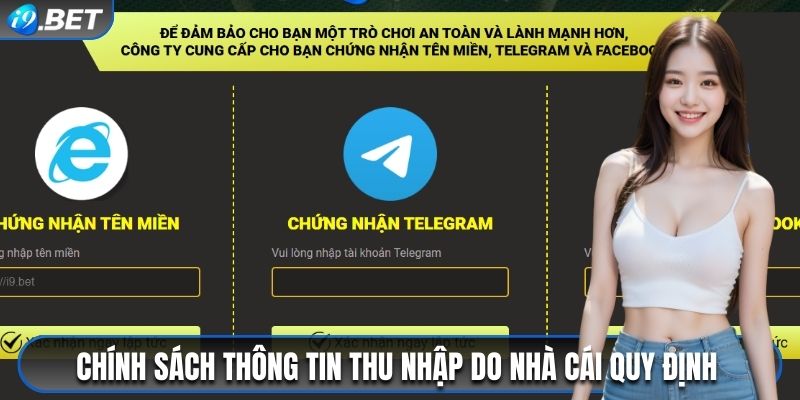 Chính sách thông tin thu nhập do nhà cái quy định